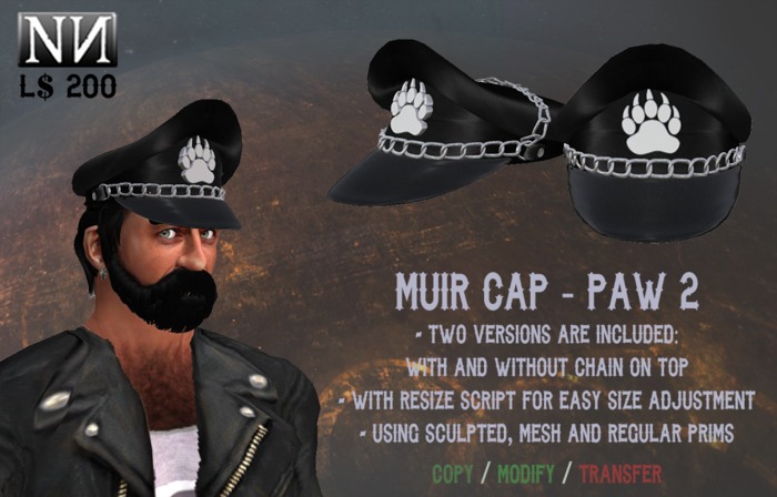 Norbo's Muir Cap: Paw 2