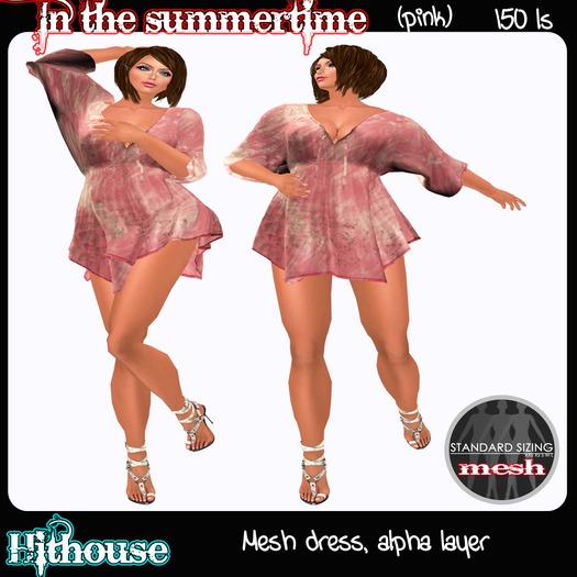 ::Hithouse:: In the summertime - pink