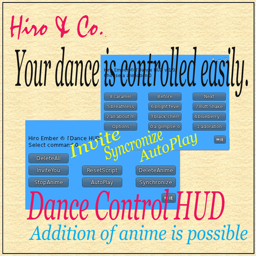 Dance Ctrl HUD