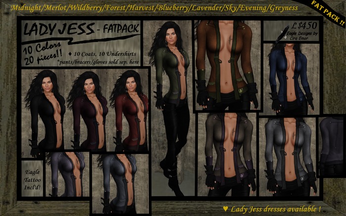 Lady Jess Coat - Fatpack