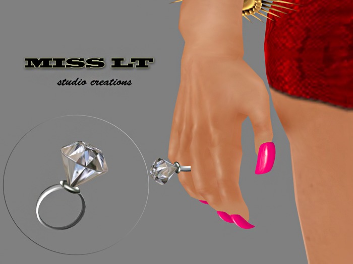 ::Miss Lt creations studio Diamond ring