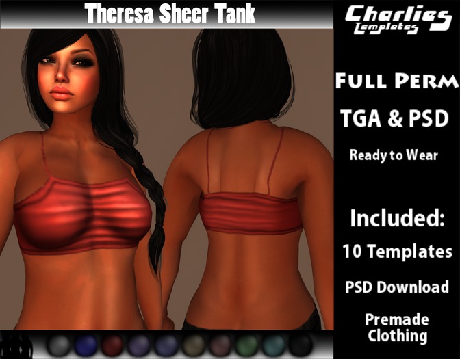 [CT] Theresa Sheer Tank