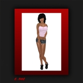 e.one Cut Off Shorts Light
