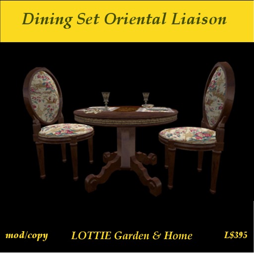* LOTTIE Dining Set Oriental Liaison (boxed)