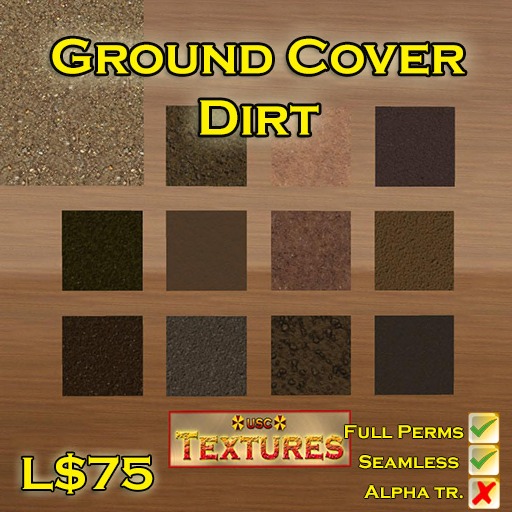 USC Textures - Ground Cover: Dirt 