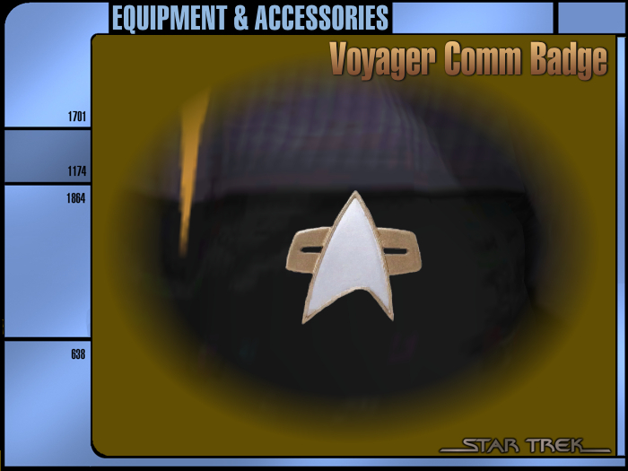 Voyager ComBadge