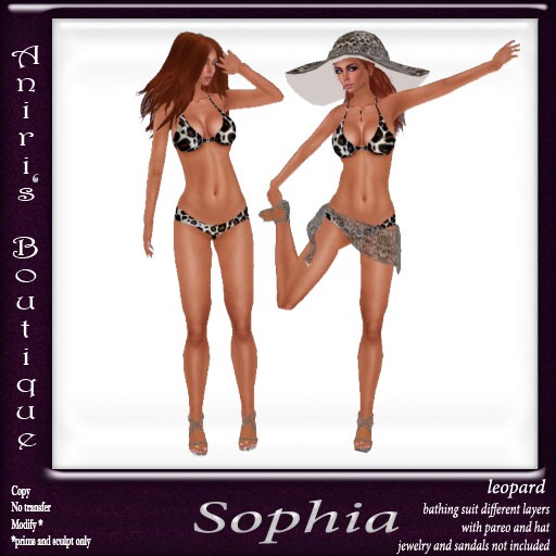(AB) Sophia leopard