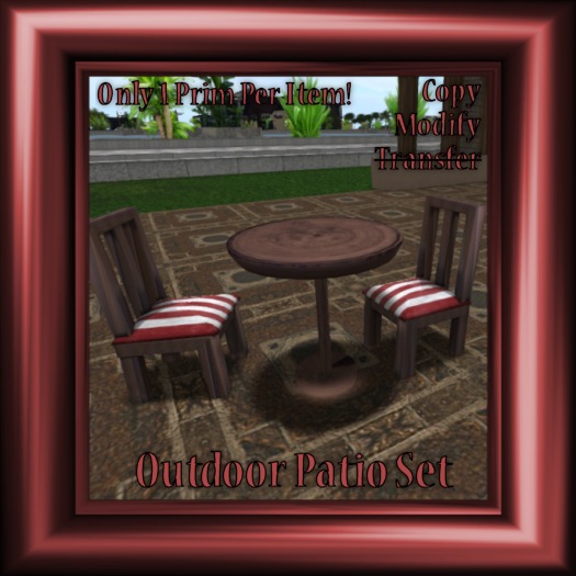 Mekky's Outdoor Patio Set