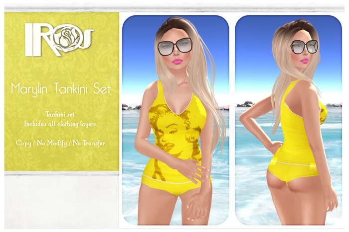 ~*IROS*~ Marylin Tankini {Yellow}