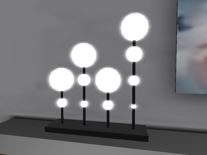 Towering Spheres Lamp -box-
