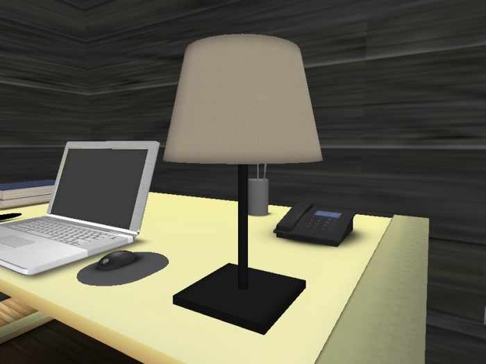 Simple Desk Lamp Light -box-