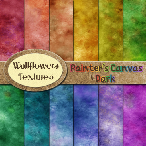 *Wallflowers* Painter's Canvas Darks