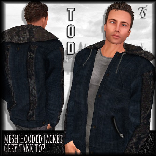TS-Mens-Tod  Jacket-Blue Viper