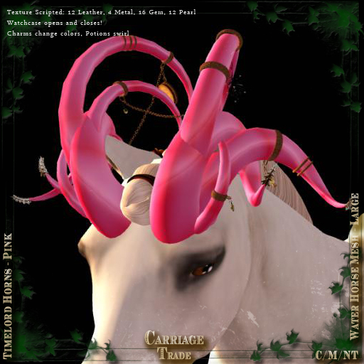 @CT@ Timelord Horns WHM-L (Boxed) Pink