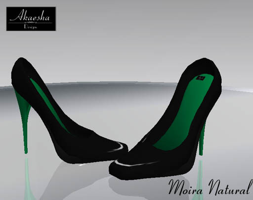 Akaesha's Moira Shoe - Natural Green