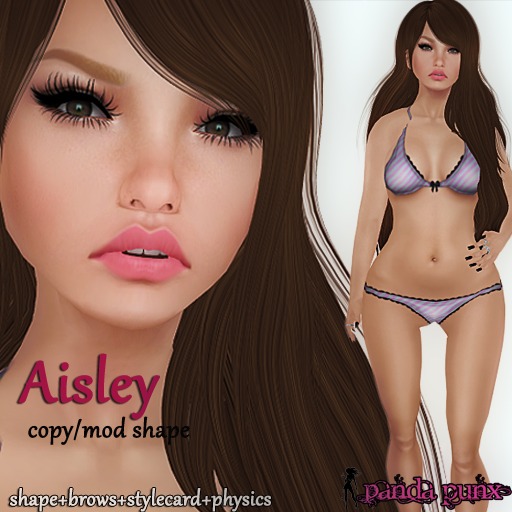 .:Panda Punx:. Body Shop Aisley Shape  (Boxed)