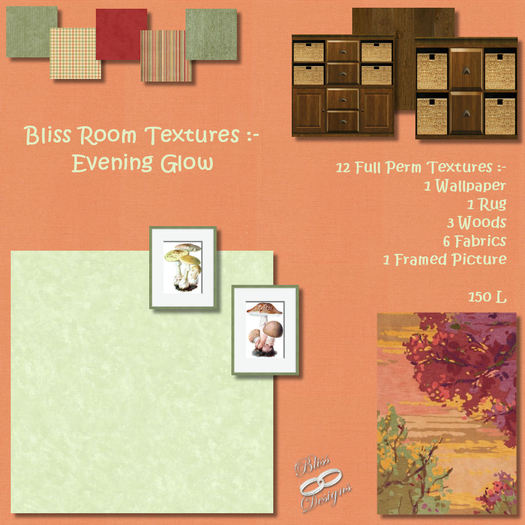 Bliss Room Textures - Evening Glow - Box