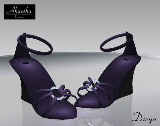 Akaesha's Divya Shoe - Violet
