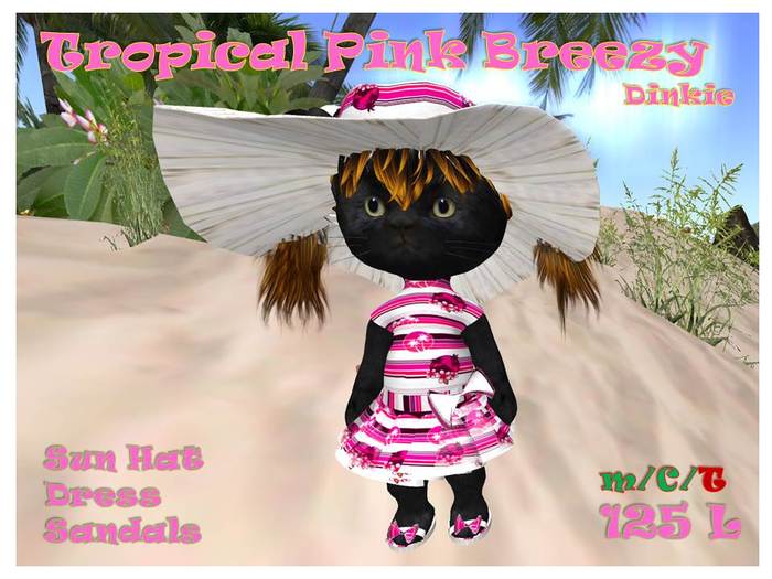 Tropical Pink Breezy Dinkie