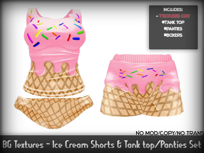 SN - BG Textures IceCream Mod [M&F]