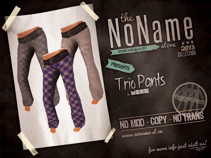 [nn] Trio Pants