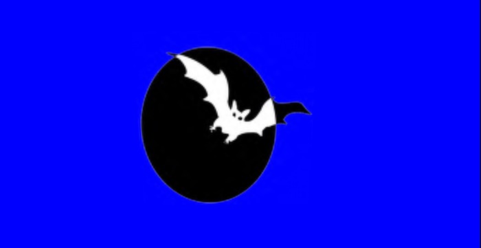 Halloween bat & moon texture full perms