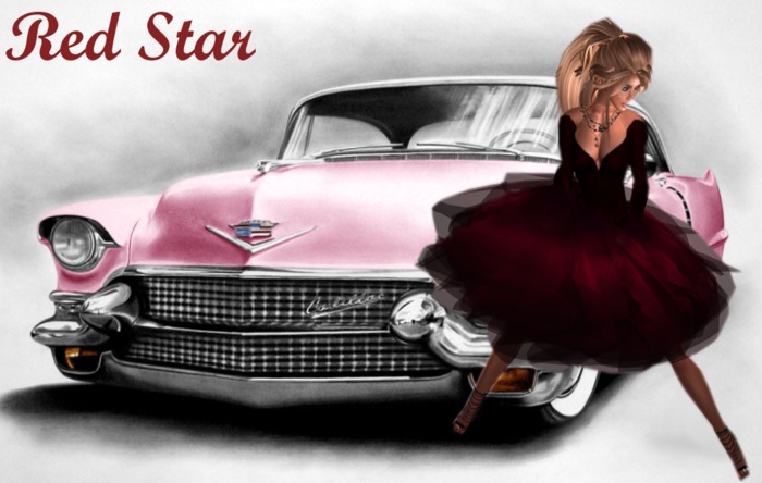 PinUp Red Star