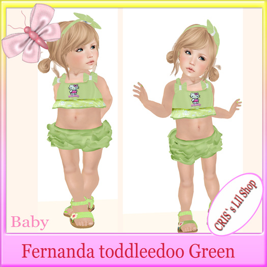 Fernanda toddleedoo Green