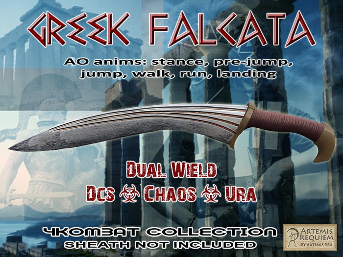 <ARTEMIS> Greek Falcata