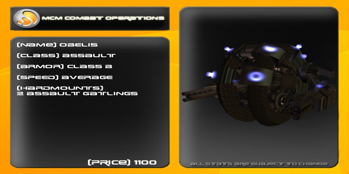 MCM Obelis (Reborn) *BOXED*