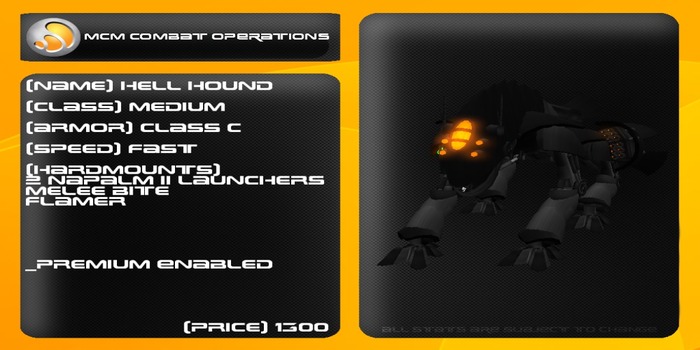 MCM Hell Hound *BOXED*