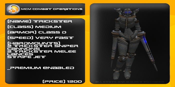 MCM Trickster *BOXED*