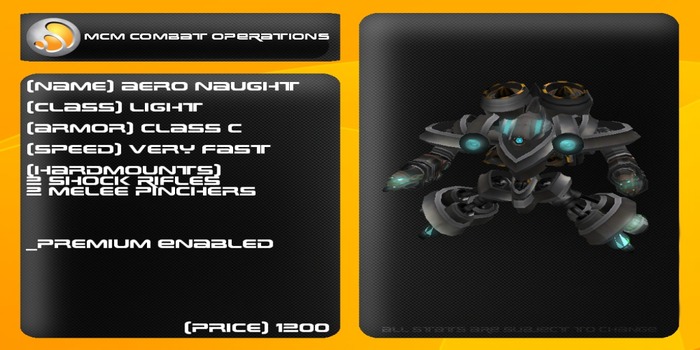 MCM Aero Naught *BOXED*
