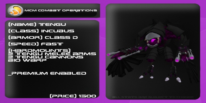 MCM Tengu *BOXED*