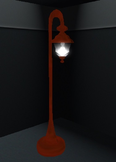 Outdoor Light Pole / Latern Style 5 Prim