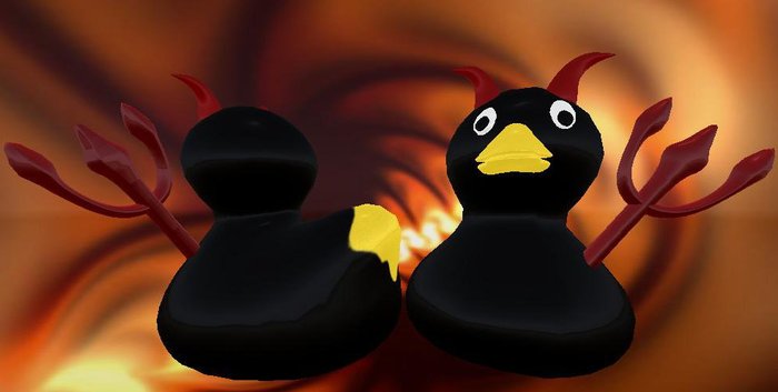 Teufel schwarz Tipjar