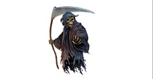 Grim reaper halloween texture full perms