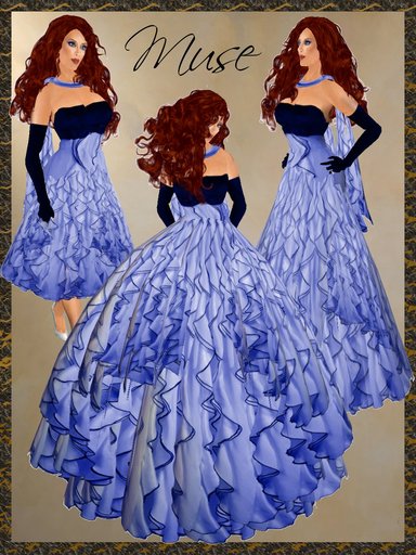 *Goddess* Muse in Blue