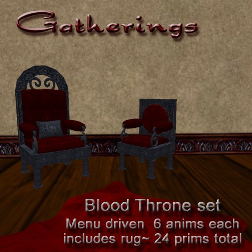 Gatherings- Blood Throne Set