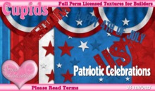 *Cupids Textures * 36 PATRIOTIC CELEBRATIONS