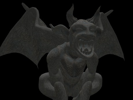 Second Life Marketplace - Stone Gargoyle Statue