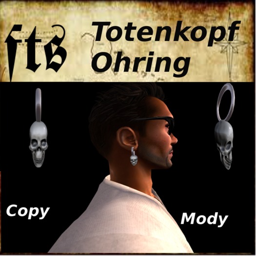 Totenkopf Ohring