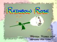 2 Scripted Rainbow Roses Promo