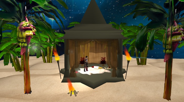 BOX PROMO MULTI-POSE GAZEBO LEATHER RUG