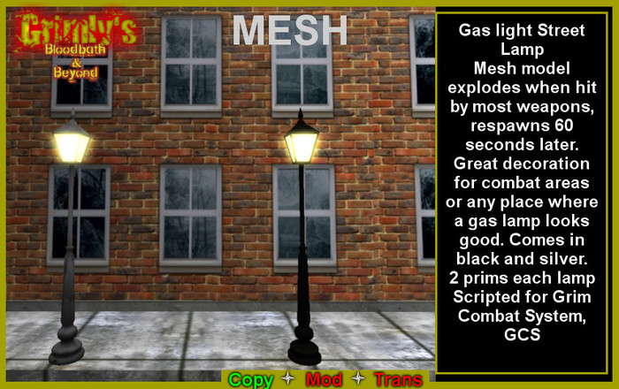 GCS Gaslight Street Lamp (Boxed)