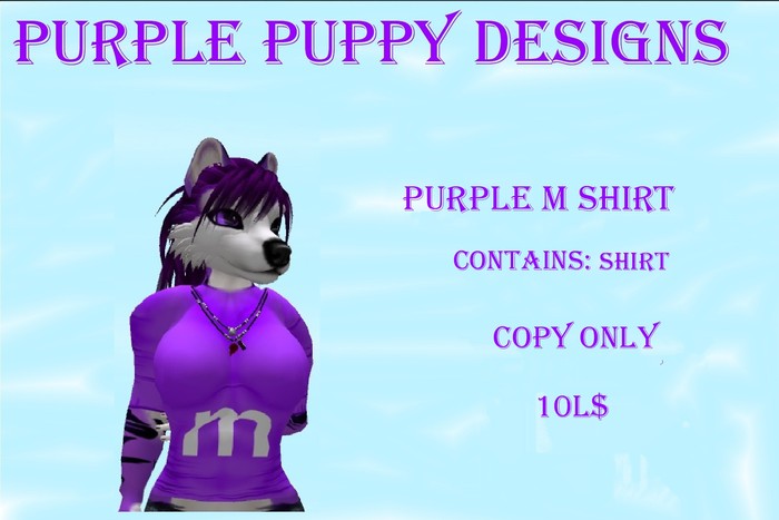 Purple M Shirt
