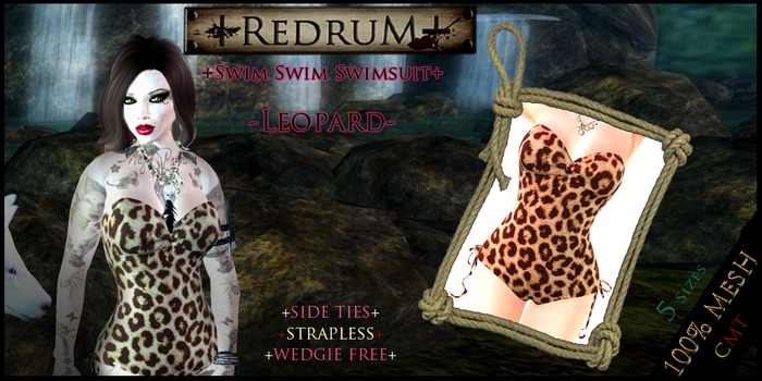 +REDRUM+Swimsuit - Leopard