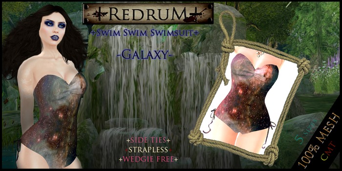+REDRUM+ Swimsuit Galaxy