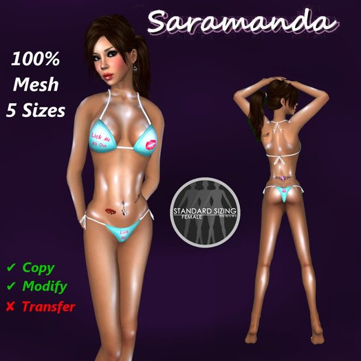 [Saramanda] Bikini - Lick Me