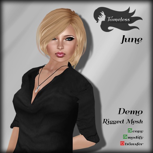 Tameless Hair June (MESH) - DEMO